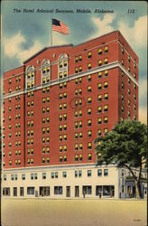 The Hotel Admiral Semmes Mobile, AL Postcard Postcard Postcard