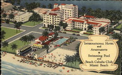 International Hotel and Apartments Postcard