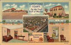 Coronado Courts Postcard