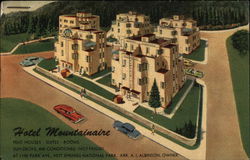 Hotel Mountainaire Hot Springs, AR Postcard Postcard Postcard