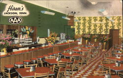 Hiram's Restaurant Jackson, TN Postcard Postcard Postcard