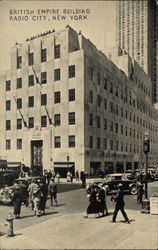 British Empire Building, Radio City New York, NY Postcard Postcard Postcard