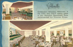 Goldsmith's Restaurant Postcard