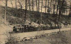 The Famous Gillette Railroad Postcard