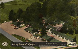 Tanglewood Lodge Shreveport, LA Postcard Postcard Postcard