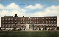 York County Hospital Rock Hill, SC Postcard Postcard Postcard