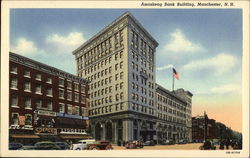 Amoskeag Bank Building Manchester, NH Postcard Postcard Postcard