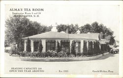 Alma's Tea Room Postcard