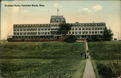 View of Rockland House Nantasket Beach, MA Postcard Postcard Postcard