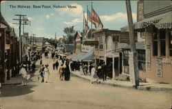 The Midway, Bass Point Nahant, MA Postcard Postcard Postcard