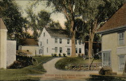 Corner Main and Bridge Streets Postcard