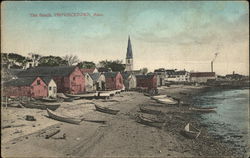 The Beach Provincetown, MA Postcard Postcard Postcard