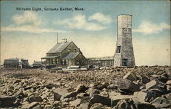 Scituate Light Massachusetts Postcard Postcard Postcard