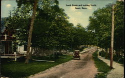 South Boulevard Looking North Postcard