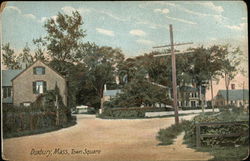 View of Town Square Duxbury, MA Postcard Postcard Postcard