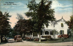 The Pequot Oak Bluffs, MA Postcard Postcard Postcard