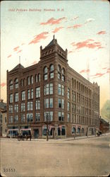 Odd Fellows Building Nashua, NH Postcard Postcard Postcard