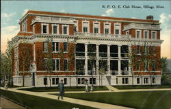 B.P.O.E. Club House Postcard