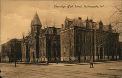 Shortridge High School Indianapolis, IN Postcard Postcard Postcard