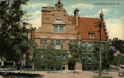 Irving School Peoria, IL Postcard Postcard Postcard