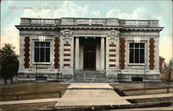 Public Library Building La Salle, IL Postcard Postcard Postcard