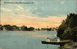 The Kankakee Beautiful Illinois Postcard Postcard Postcard