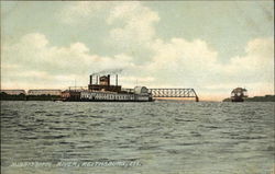 Mississippi River Keithsburg, IL Postcard Postcard Postcard