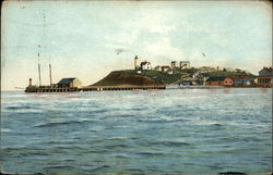 Long Island Light, Boston Harbor Postcard