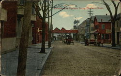 Entrance to Chelsea Ferry Massachusetts Postcard Postcard Postcard