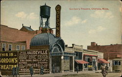 Gordon's Theatre Chelsea, MA Postcard Postcard Postcard