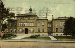 The Court House Brockton, MA Postcard Postcard Postcard