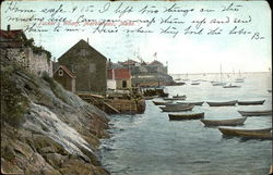 Tucker's Wharf Marblehead, MA Postcard Postcard Postcard