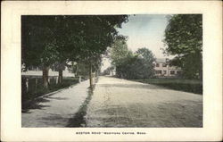 Boston Road Westford, MA L. L. Lester Postcard Postcard Postcard