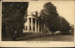 Rogers Hall Lowell, MA Postcard Postcard Postcard