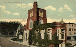 Public Library Postcard