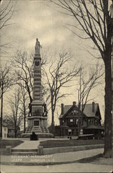 Soldiers' Monument Nashua, NH Postcard Postcard Postcard