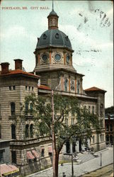 City Hall Portland, ME Postcard Postcard Postcard