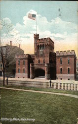 State Armory Fitchburg, MA Postcard Postcard Postcard