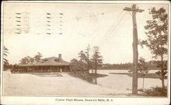 Canoe Club House Postcard