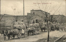 Street Scene Sandersville, GA Postcard Postcard Postcard