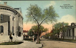 Lamar St., North from Seventh Fort Worth, TX Postcard Postcard Postcard