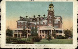 St. Vincent's Hospital, Vernon Street Postcard