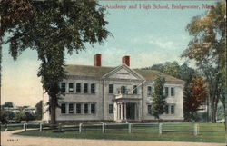 Academy and High School Postcard