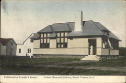 Daland Memorial Library Postcard