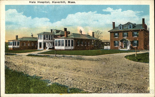 Hale Hospital Haverhill, MA Postcard