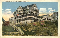 Atlantic Club Allerton, MA Postcard Postcard Postcard