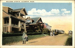 Hillside Avenue Allerton, MA Postcard Postcard Postcard