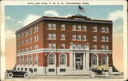 Army and Navy YMCA Postcard