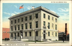 Post Office Pocatello, ID Postcard Postcard Postcard