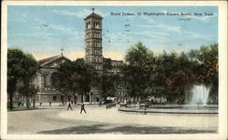 Hotel Judson, 53 Washington Square South New York, NY Postcard Postcard Postcard